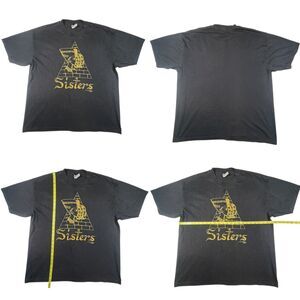 Vintage 1991 Egyptian Sisters T-shirt Artful Greetings Black Female Pharaohs XL